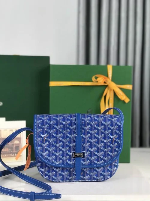 Goyard Original Postman Bag Authentic Coated Canvas Luxury