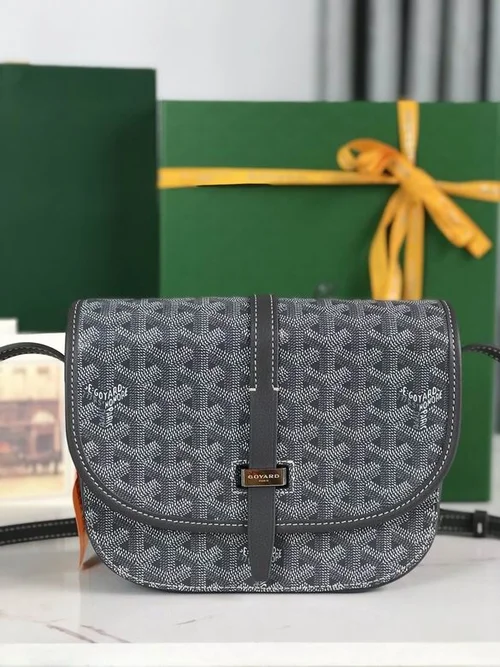 Goyard Original Postman Bag Authentic Coated Canvas Luxury