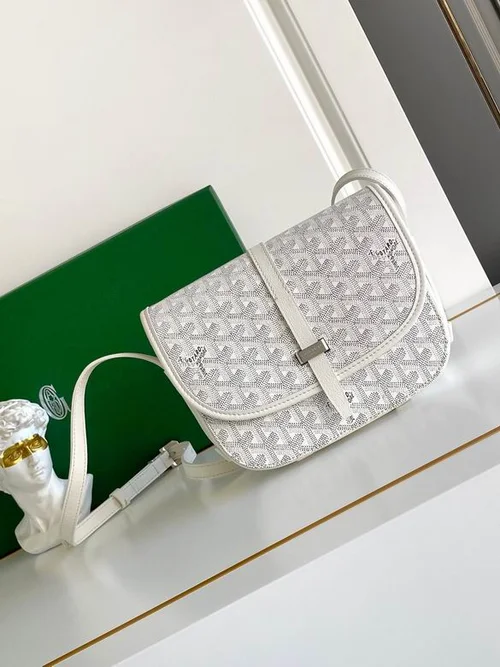 Goyard Original Postman Bag Authentic Coated Canvas Luxury