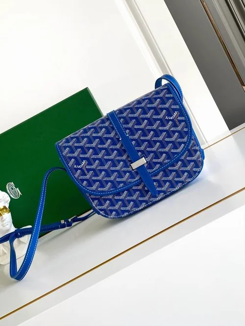 Goyard Original Postman Bag Authentic Coated Canvas Luxury