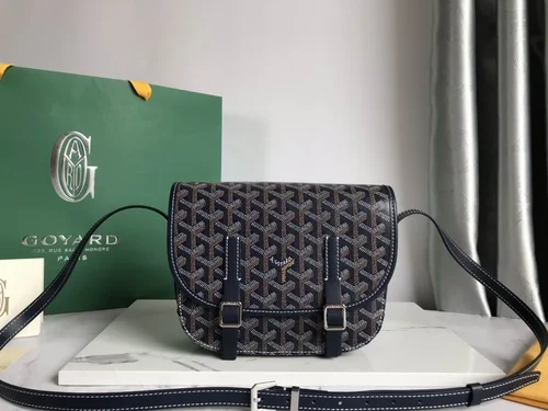 Goyard Original Postman Bag Authentic Coated Canvas Luxury