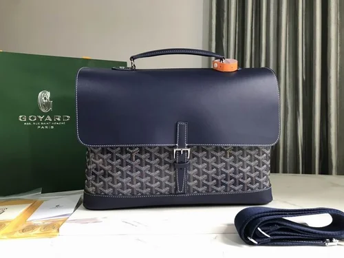 Goyard Original Postman Bag Authentic Coated Canvas Luxury
