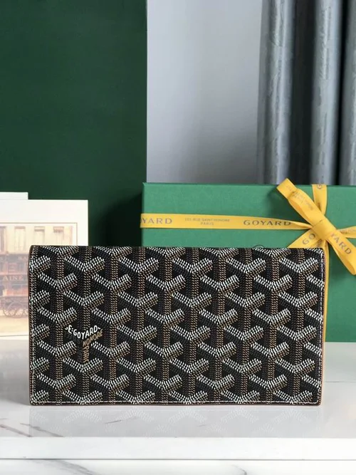 Goyard Original Wallet Authentic Coated Canvas Luxury