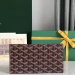 Goyard Original Wallet Authentic Coated Canvas Luxury