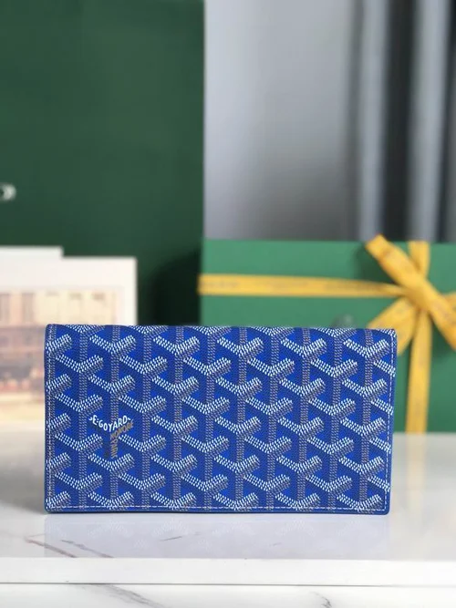 Goyard Original Wallet Authentic Coated Canvas Luxury