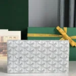 Goyard Original Wallet Authentic Coated Canvas Luxury