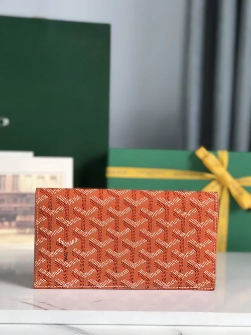 Goyard Original Wallet Authentic Coated Canvas Luxury