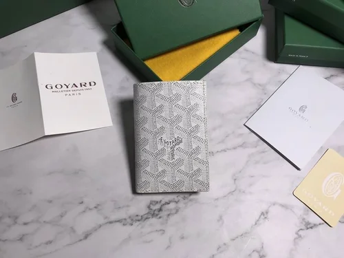 Goyard Original Wallet Authentic Coated Canvas Luxury