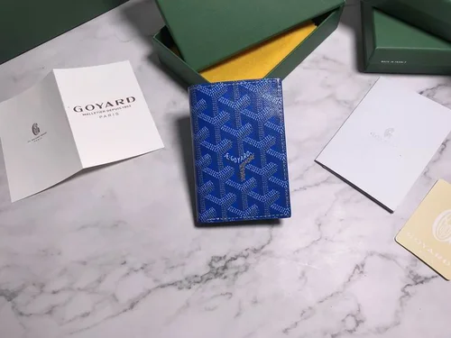 Goyard Original Wallet Authentic Coated Canvas Luxury