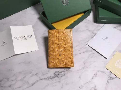Goyard Original Wallet Authentic Coated Canvas Luxury