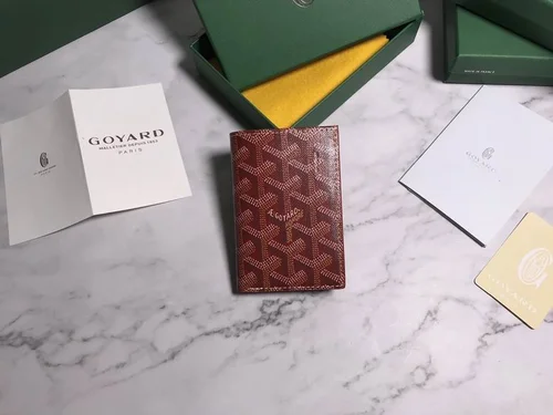 Goyard Original Wallet Authentic Coated Canvas Luxury