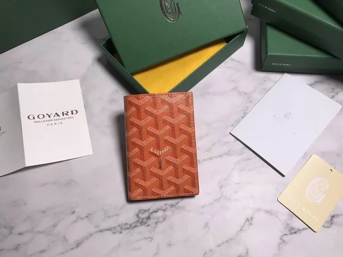 Goyard Original Wallet Authentic Coated Canvas Luxury