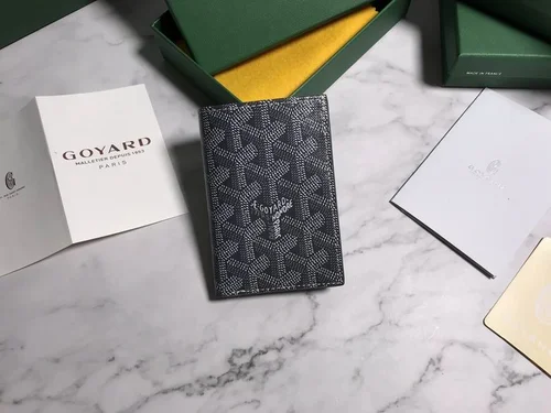 Goyard Original Wallet Authentic Coated Canvas Luxury