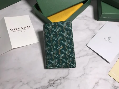 Goyard Original Wallet Authentic Coated Canvas Luxury