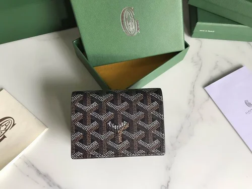 Goyard Original Wallet Authentic Coated Canvas Luxury