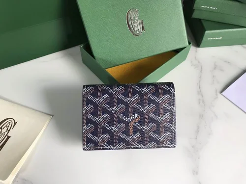 Goyard Original Wallet Authentic Coated Canvas Luxury