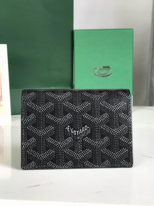 Goyard Original Wallet Authentic Coated Canvas Luxury