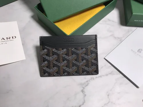 Goyard Original Wallet Authentic Coated Canvas Luxury