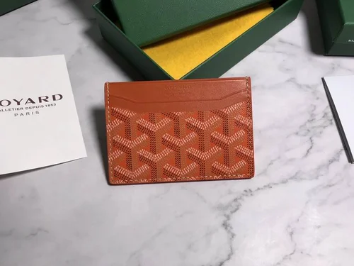 Goyard Original Wallet Authentic Coated Canvas Luxury