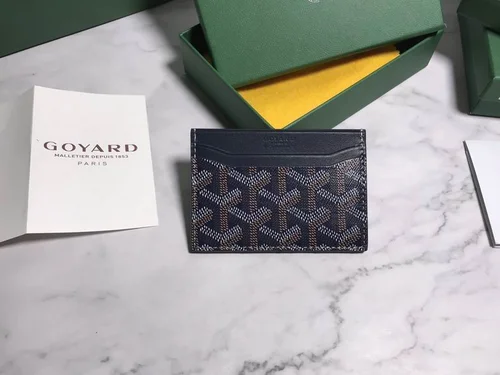 Goyard Original Wallet Authentic Coated Canvas Luxury