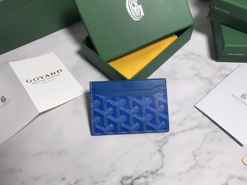 Goyard Original Wallet Authentic Coated Canvas Luxury
