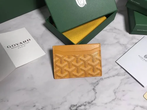 Goyard Original Wallet Authentic Coated Canvas Luxury