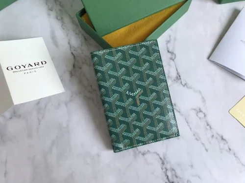Goyard Original Wallet Authentic Coated Canvas Luxury