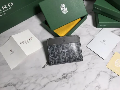 Goyard Original Wallet Authentic Coated Canvas Luxury