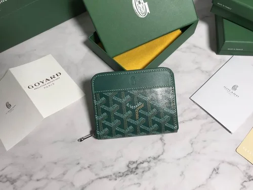 Goyard Original Wallet Authentic Coated Canvas Luxury