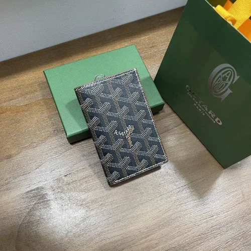 Goyard Original Wallet Authentic Coated Canvas Luxury