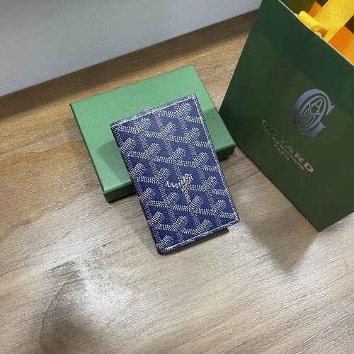 Goyard Original Wallet Authentic Coated Canvas Luxury