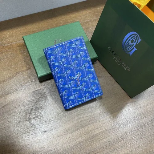 Goyard Original Wallet Authentic Coated Canvas Luxury