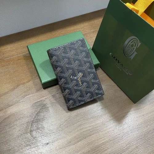 Goyard Original Wallet Authentic Coated Canvas Luxury