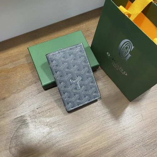 Goyard Original Wallet Authentic Coated Canvas Luxury