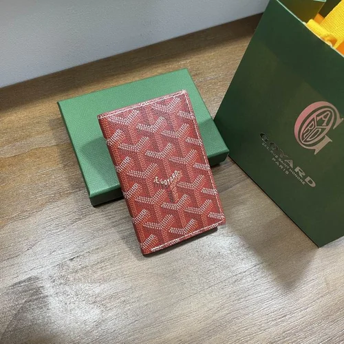 Goyard Original Wallet Authentic Coated Canvas Luxury