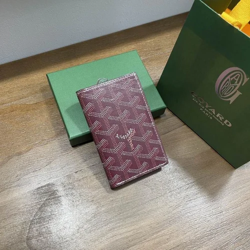 Goyard Original Wallet Authentic Coated Canvas Luxury