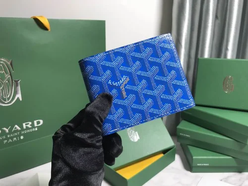 Goyard Original Wallet Authentic Coated Canvas Luxury