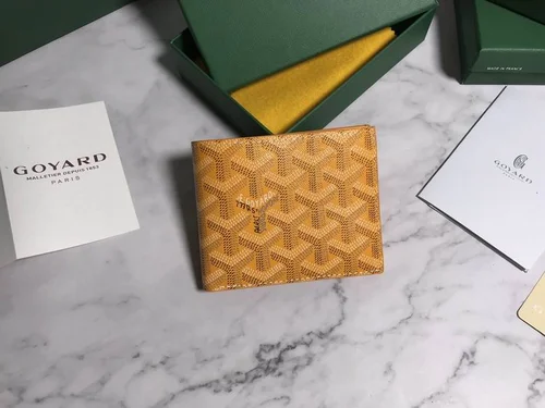 Goyard Original Wallet Authentic Coated Canvas Luxury