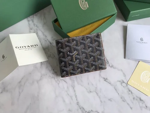 Goyard Original Wallet Authentic Coated Canvas Luxury