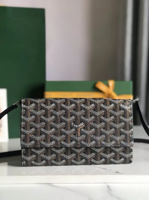 Goyard Original Wallet Authentic Coated Canvas Luxury