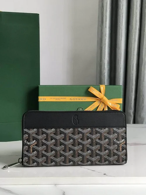 Goyard Original Wallet Authentic Coated Canvas Luxury