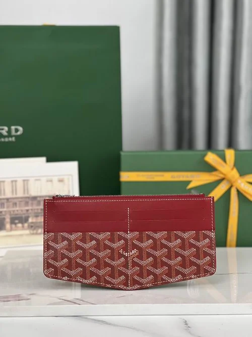 Goyard Original Wallet Authentic Coated Canvas Luxury