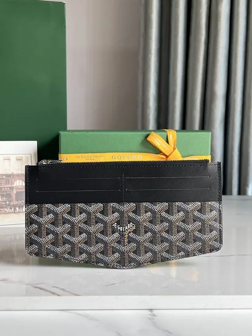 Goyard Original Wallet Authentic Coated Canvas Luxury