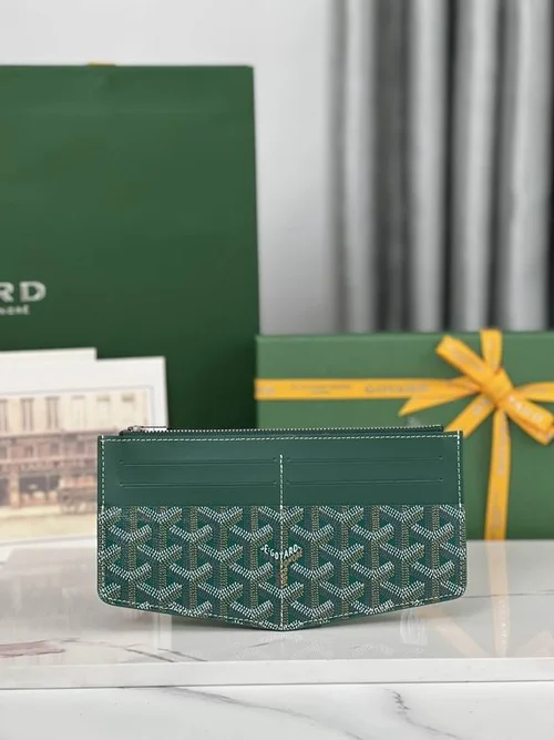 Goyard Original Wallet Authentic Coated Canvas Luxury
