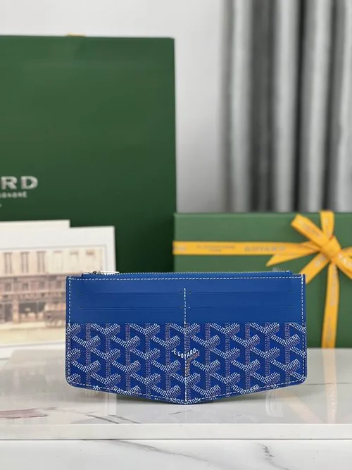 Goyard Original Wallet Authentic Coated Canvas Luxury