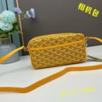 11 Goyard Camera Bag Small Crossbody Women Luxury Coated Canvas