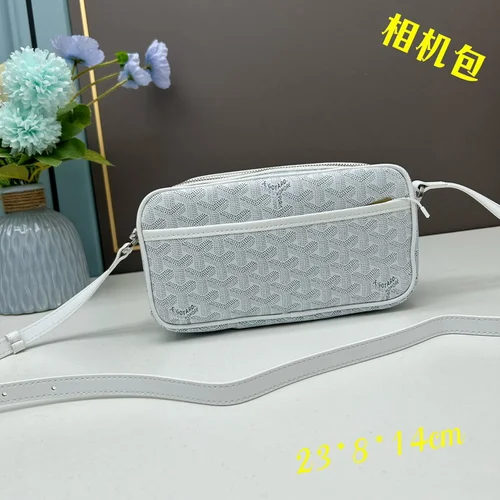 11 Goyard Camera Bag Small Crossbody Women Luxury Coated Canvas