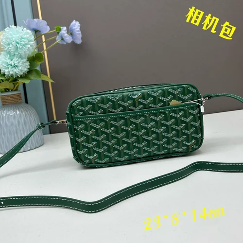 11 Goyard Camera Bag Small Crossbody Women Luxury Coated Canvas