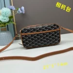 11 Goyard Camera Bag Small Crossbody Women Luxury Coated Canvas