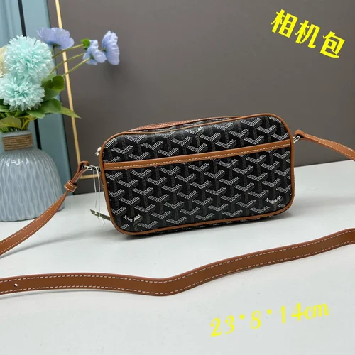 11 Goyard Camera Bag Small Crossbody Women Luxury Coated Canvas